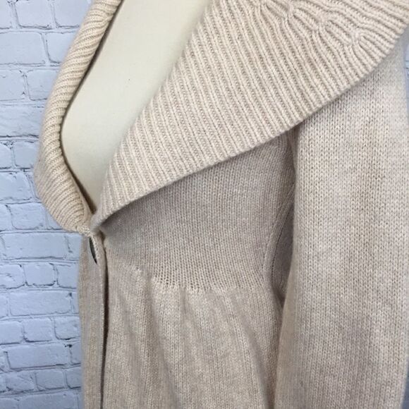 BANANA REPUBLIC SHAWL COLLAR SWEATER - Picture 3 of 8